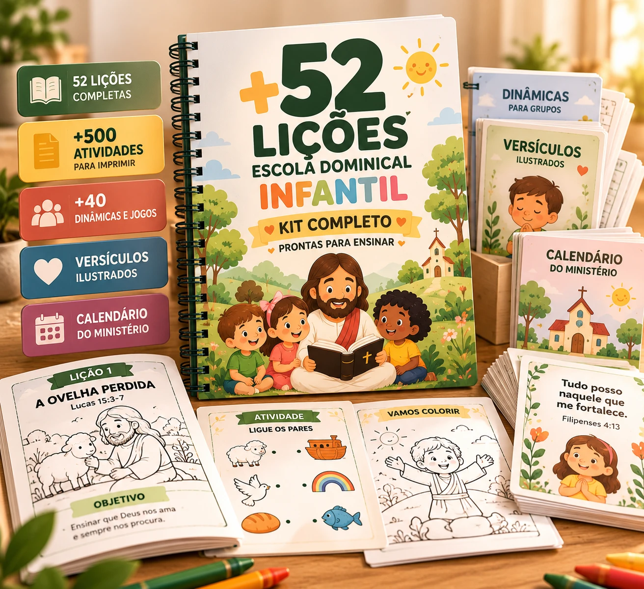 Arsenal Completo: 52 lições + 4 bônus